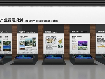 现代城市展厅 现代产业规划展厅