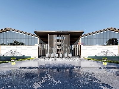 现代小公建 示范区 售楼处