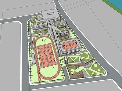 现代学校建筑 学校建筑