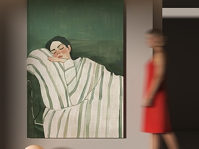 现代艺术展厅 现代艺术画展厅