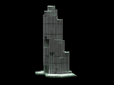现代艺术风格建筑 现代科技感建筑