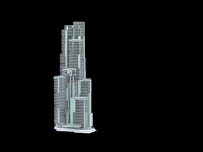 现代风格建筑 现代科技感建筑