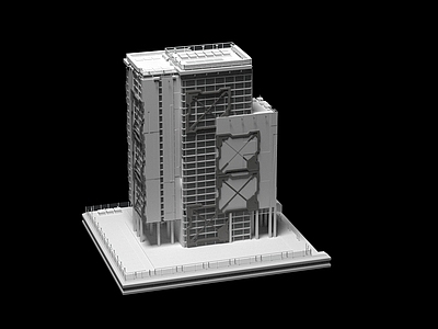 现代艺术风格建筑 现代未来科技风