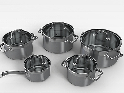 现代高压锅组合