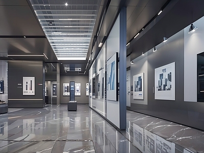现代博物馆 展厅