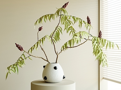 现代奶油花艺 现代花瓶花艺