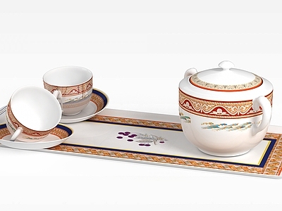 现代麻将桌 茶具
