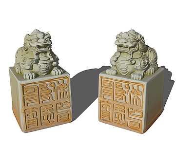 中式其他摆件 玉玺 玉印