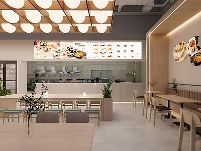 现代中餐厅 现代小吃快餐厅 小吃快餐店明档 风味小吃店 面馆