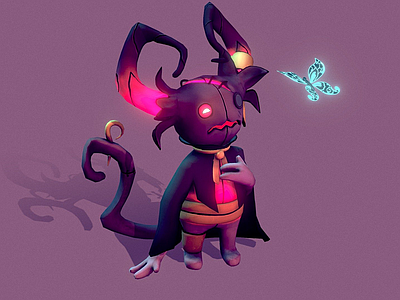 虚拟人物 恶魔 卡通人物
