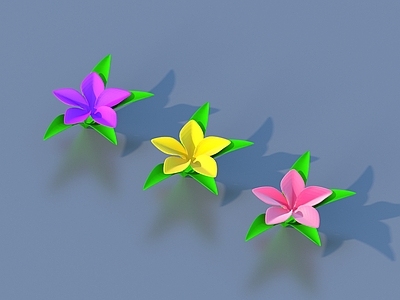 花草 花 卡通花 野花