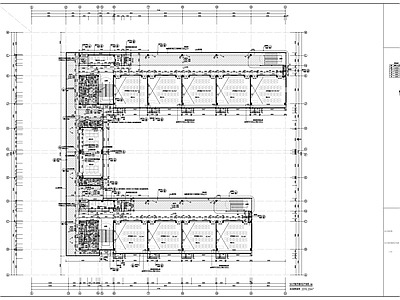 现代学校建筑 小学教学楼 施工图
