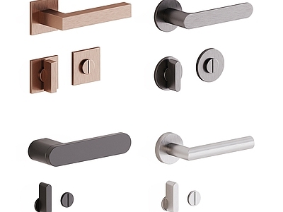 门锁 五金把手 五金拉手 门把手