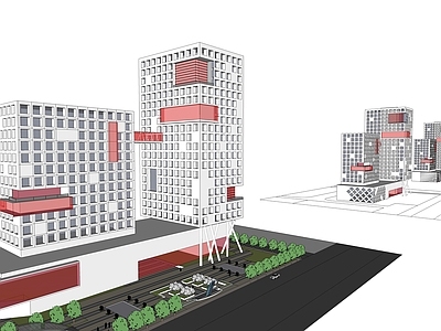 现代酒店建筑 高层酒店建筑
