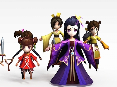 现代动漫人物
