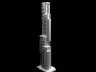 现代风格建筑 未来科技感建筑