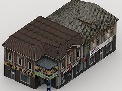现代其他公共建筑 房子楼房