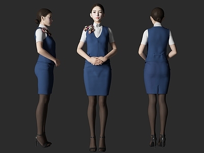女人 现代空姐服务员人 空乘人物 乘务员 空姐 客服