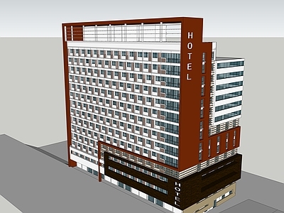 现代酒店建筑 高层酒店建筑