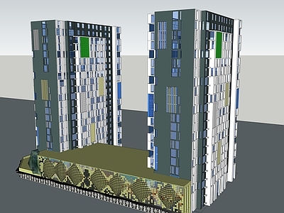 现代酒店建筑 高层酒店建筑