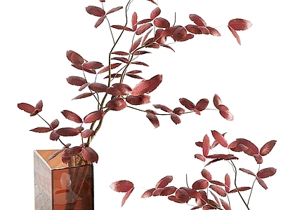 现代花艺 花艺摆件 玻璃花瓶 艺术插花