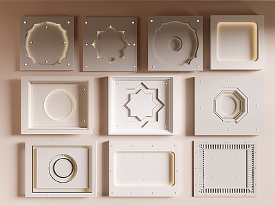 现代吊顶 卧室吊顶 客厅吊顶 石膏板吊顶