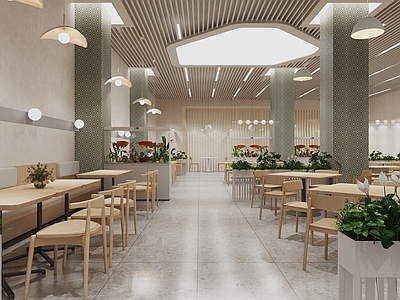 现代食堂 员工食堂 中西餐厅 自助餐厅 公共餐厅