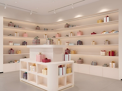 新中式玩具礼品店 现代玩具礼品店 礼品店 伴手礼