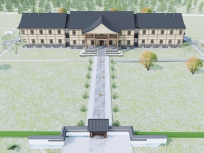新中式中式寺庙建筑 现代中式寺庙 寺庙仿古商业 山间寺庙山景别墅 寺庙禅房厢房居住 日式寺庙