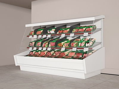 商展器材 冰柜 保鲜柜 肉柜 肉制品 生鲜柜