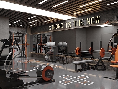 现代活动室 健身房