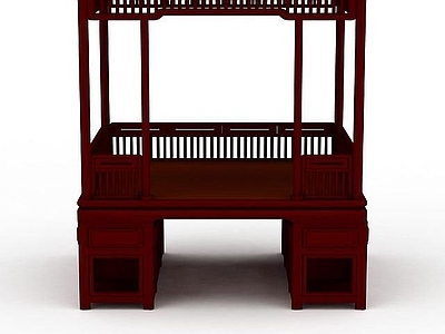 现代古代床