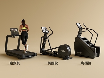 运动器材 跑步机 椭圆仪 爬楼机 商业健身房设备 家用健身器材