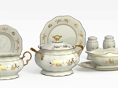 现代英式家用茶具