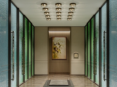 现代新中式其他酒店空间 过厅 艺术过厅 gallery