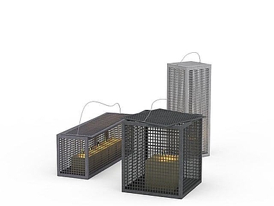 现代笼子装饰品
