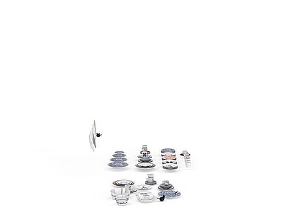 现代简约餐具
