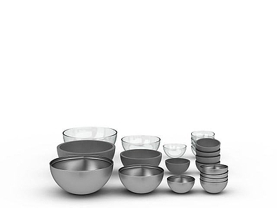 现代不锈钢餐具