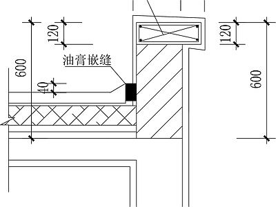 女儿墙节点 女儿墙 施工图