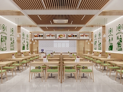 现代简约面馆 快餐店 拉面馆