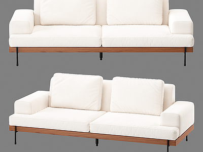 现代双人沙发 现代简约双人沙发