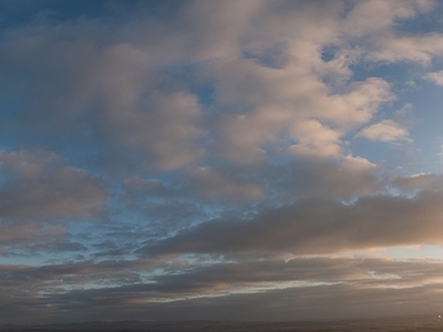 现代天空HDR 黄昏HDR 多云天空夕阳黄昏
