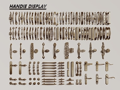 法式欧式拉手 法式欧式拉手 法式复古金属拉手 柜门拉手 门拉手