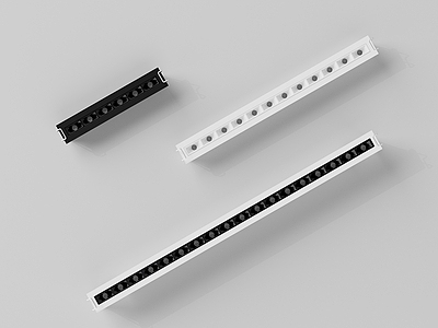 现代极简格栅灯 格栅灯 无主灯 射灯 灯具