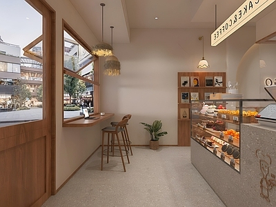 现代新中式甜品面包店 现代新中式蛋糕店
