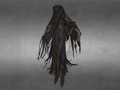 虚拟人物 死神 鸟 黑白照片