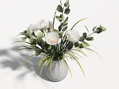 现代极简花艺 现代花瓶