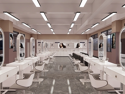 现代简约理发店 美容美发 理发店 个人形象设计