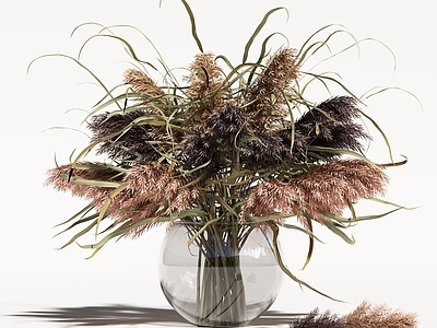 侘寂奶油花艺 现代侘寂花瓶