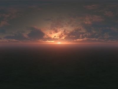 现代天空HDR 高空 黄昏 日落 晚霞